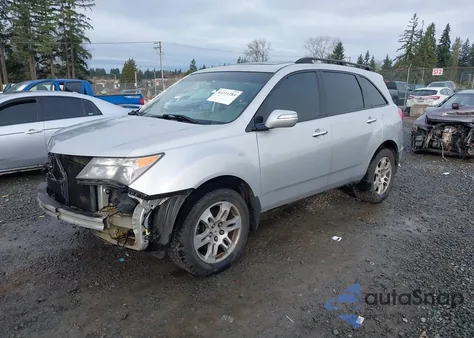 2009 Acura Mdx z USA, uszkodzony, nr VIN 2HNYD28249H518365